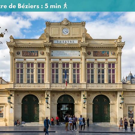 Charmant Studio Climatise 'Alma 1' - Beziers Centre - Wifi Fibre - Netflix Apartment Exterior foto